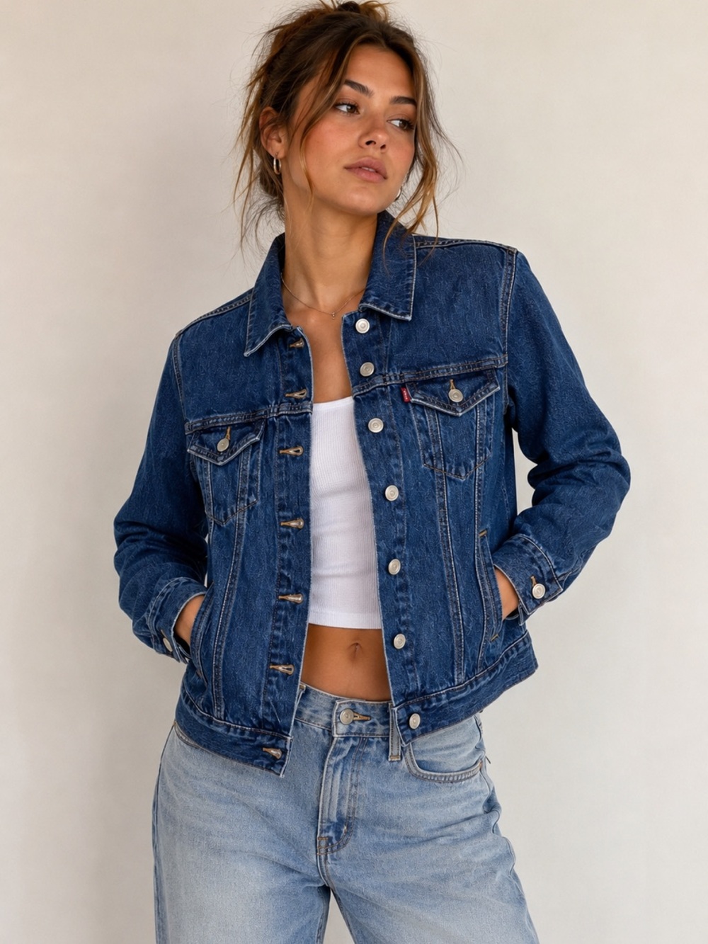 Levi’s Vintage Denim Trucker Jacket Y2K